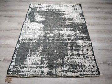 Yamalı Home Maçka 2870 Gri 120x170 cm Çift Taraflı Kilim