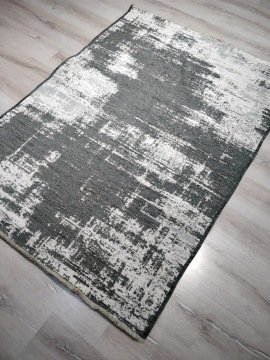 Yamalı Home Maçka 2870 Gri 120x170 cm Çift Taraflı Kilim