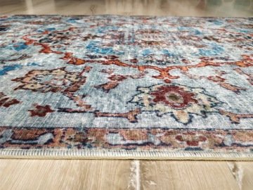 YamalıHome Style V4171 Rengarenk 80x150 cm Baskı Kilim