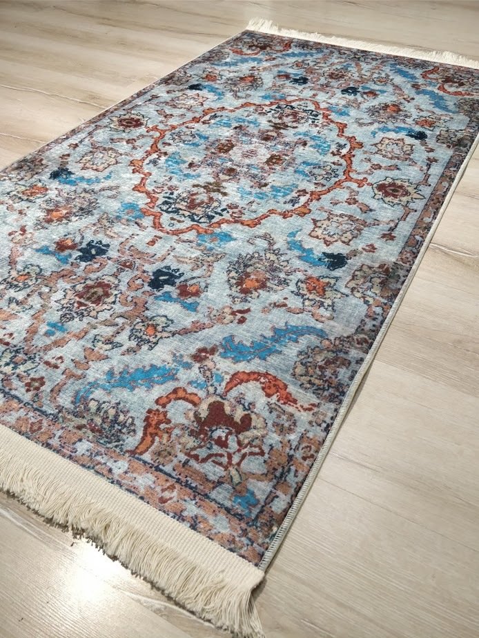 YamalıHome Style V4171 Rengarenk 80x150 cm Baskı Kilim