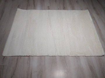 Yamalı Home Loft Beyaz 120x170 cm Yumuşak Dokulu Halı