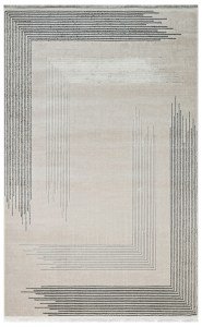 Eko Halı Lisbon LS01 Krem Gri Salon Halısı 160x230 cm