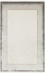 Eko Halı Lisbon New LS05 Krem Gri Salon Halısı 160x230 cm