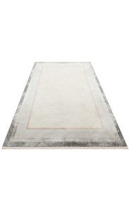 Eko Halı Lisbon New LS05 Krem Gri Salon Halısı 160x230 cm