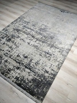 Eko Halı Cordoba DB01Gri 160x230cm İpekli İnce Salon Halısı