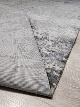Eko Halı Cordoba DB01Gri 160x230cm İpekli İnce Salon Halısı