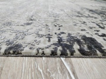 Eko Halı Cordoba DB01Gri 160x230cm İpekli İnce Salon Halısı