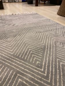 Eko Halı Urban URB01 Gri Beyaz Kilim Desenli Halı