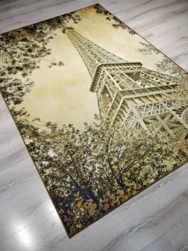 Doğuş 3BoyutluHalı 3D-705 Paris Eyfel Kulesi 140x200cm