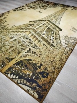Doğuş 3BoyutluHalı 3D-705 Paris Eyfel Kulesi 140x200cm