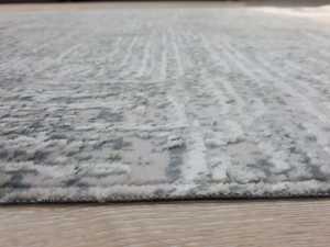 Eko Halı Sateen ST08Gri İnce Halı 80x150 cm