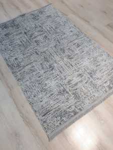 Eko Halı Sateen ST08Gri İnce Halı 80x150 cm