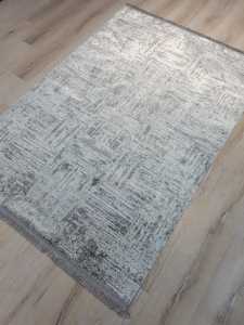 Eko Halı Sateen ST08Gri İnce Halı 80x150 cm
