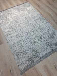 Eko Halı Sateen ST08Gri İnce Halı 80x150 cm