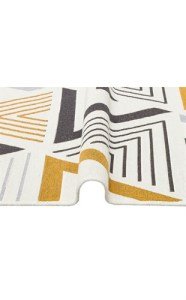 Eko Halı Arya Kilim AR18 Sarı Gri Çift Taraflı Kilim 120x180 cm