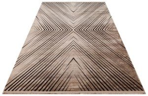 Eko Halı Cordoba DB06Antrasit Vizon İpekli İnce Salon Halısı 160x230 cm