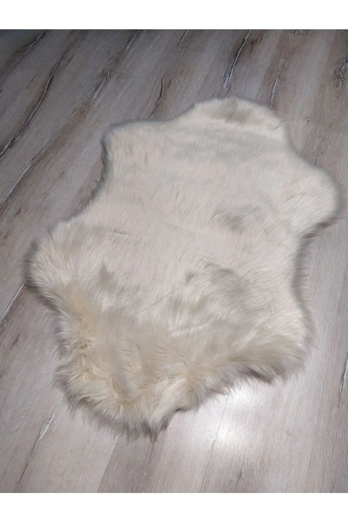 Doğuş Peluş Halı APost Krem 75x100cm 2Kafa Post Halı