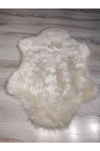 Doğuş Peluş Halı APost Krem 75x100cm 2Kafa Post Halı