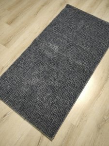Eko Halı Lotto LT01 D.Gri Sade Desenli Halı 80x150 cm