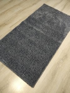 Eko Halı Lotto LT01 D.Gri Sade Desenli Halı 80x150 cm