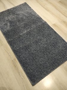 Eko Halı Lotto LT01 D.Gri Sade Desenli Halı 80x150 cm