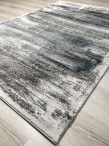 Eko Halı Como CM14 Gri Mavi Modern Halı 80x300 cm