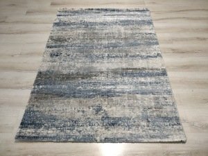 Eko Halı Como CM11 Gri Mavi Modern Halı 80x150 cm