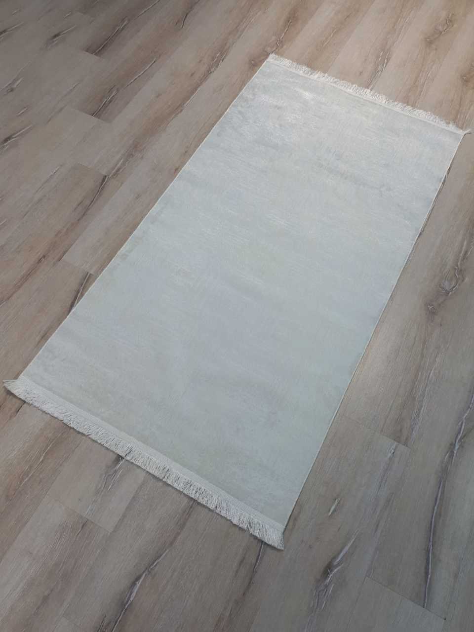 Eko Halı Sateen ST09 Beyaz XW İnce Halı 120x180 cm