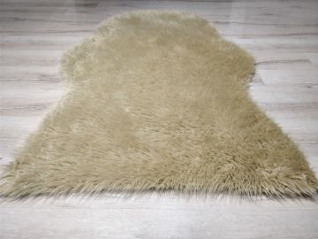 YamalıHome Peluş Halı APost Camel 100x150 cm Post Halı