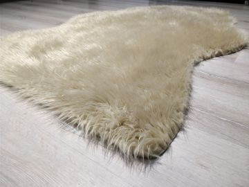 YamalıHome Peluş Halı APost Camel 100x150 cm Post Halı