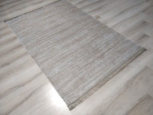 Eko Halı Sateen ST09BejGoldXW Bej İnce Halı 120x180 cm