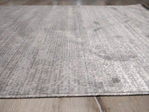 Eko Halı Sateen ST09GreyXW Gri İnce Halı 80x150 cm