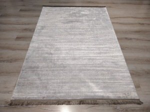 Eko Halı Sateen ST09Gri XW İnce Halı 120x180 cm