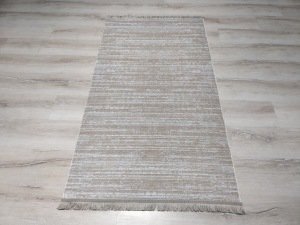 Eko Halı Sateen ST09BejGoldXW Bej İnce Halı 80x150 cm