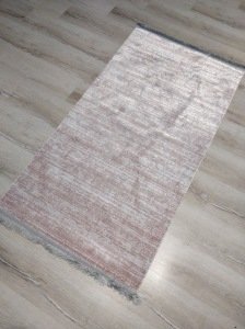 Eko Halı Sateen ST09PinkXW Pembe İnce Halı 80x150 cm