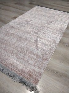 Eko Halı Sateen ST09PinkXW Pembe İnce Halı 80x150 cm