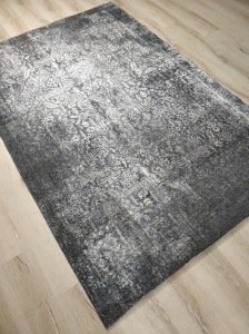 Joker Halı Norm Manşet 40-002 Koyu Gri Kadifemsi Şönil Halı 150x230 cm