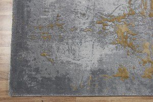 Eko Halı Como CM07 Grey Gold Modern Halı 160x230 cm