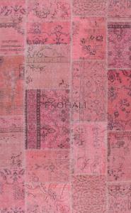 Eko Halı Siesta Patchwork 1500Pembe 120x180cm