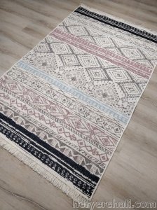 Eko Halı Arya Kilim AR04PinkAqua Pembe Çift Taraflı Kilim 120x180 cm