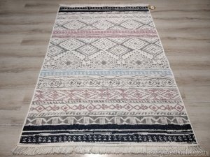 Eko Halı Arya Kilim AR04PinkAqua Pembe Çift Taraflı Kilim 120x180 cm