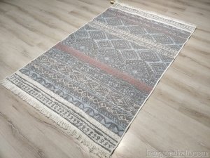 Eko Halı Arya Kilim AR04PinkAqua Pembe Çift Taraflı Kilim 120x180 cm