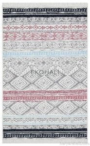 Eko Halı Arya Kilim AR04PinkAqua Pembe Çift Taraflı Kilim 120x180 cm