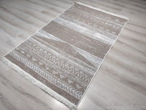 Eko Halı Arya Kilim AR06Natural Krem Bej Çift Taraflı Kilim 120x180 cm
