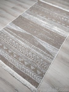 Eko Halı Arya Kilim AR06Natural Krem Bej Çift Taraflı Kilim 120x180 cm