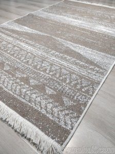 Eko Halı Arya Kilim AR06Natural Krem Bej Çift Taraflı Kilim 120x180 cm