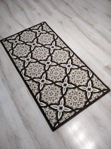 Yamalı Home Bianco Seri Sonu Yolluk Halı 80x150 cm