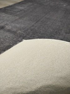 Yamalı Home Yapay Kuzu Post Kesme Yolluk Koyu Gri Füme 100 cm