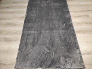 Yamalı Home Yapay Kuzu Post Kesme Yolluk Koyu Gri Füme 100 cm