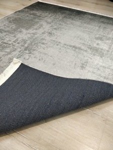 Yamalı Home Savona 3608Mavi Gri 120x165 cm Saçaklı Kilim